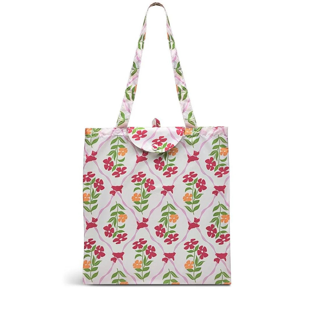 Radley Carousel Floral Responsible Foldaway Bag N.Shelley