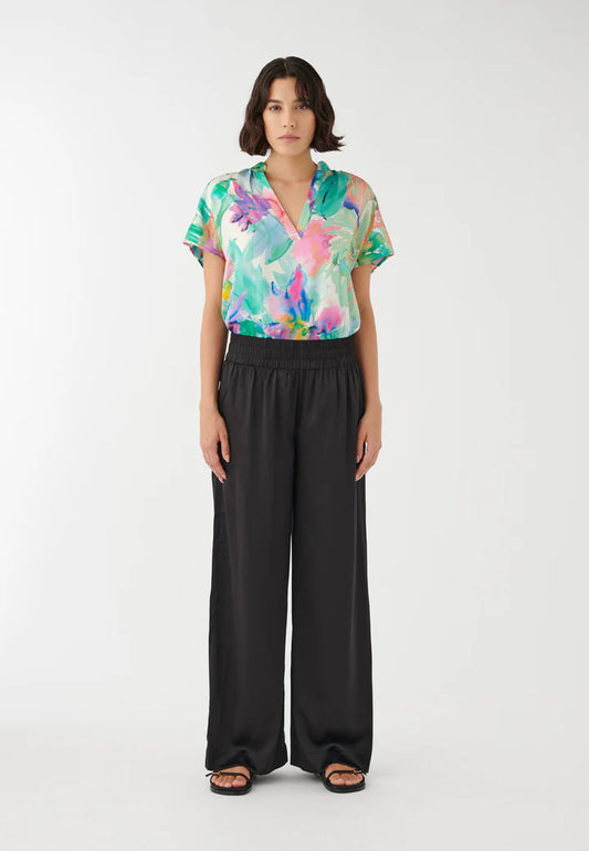 Dea Kudibal Margo Silk Satin Pull On Trousers