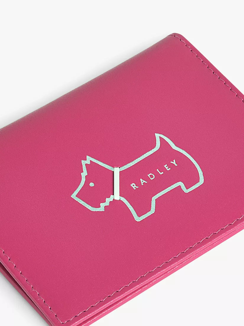 Radley Heritage Dog Outline Small Cardholder Coulis