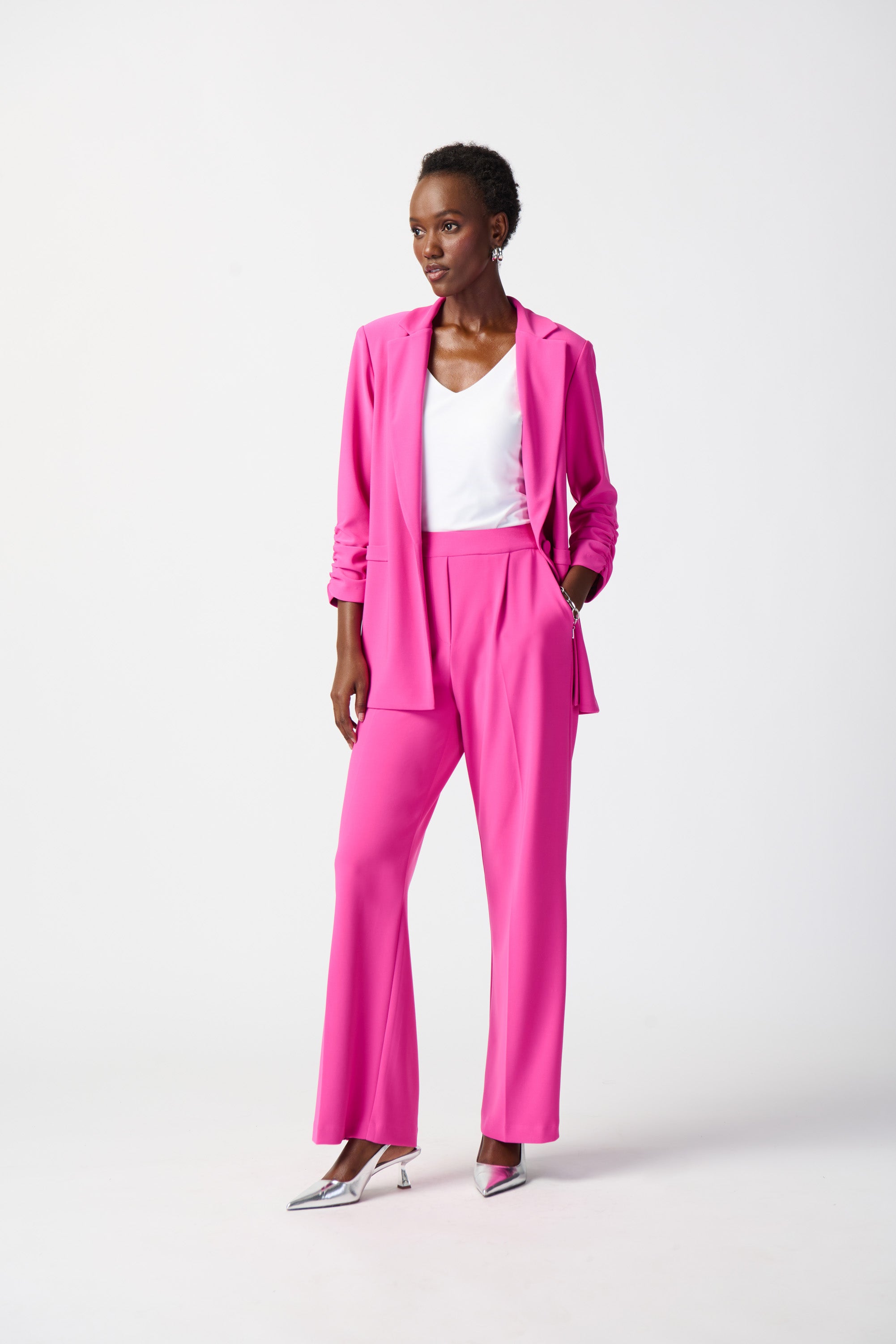 Pink Colour Straight Pants – The Pajama Factory