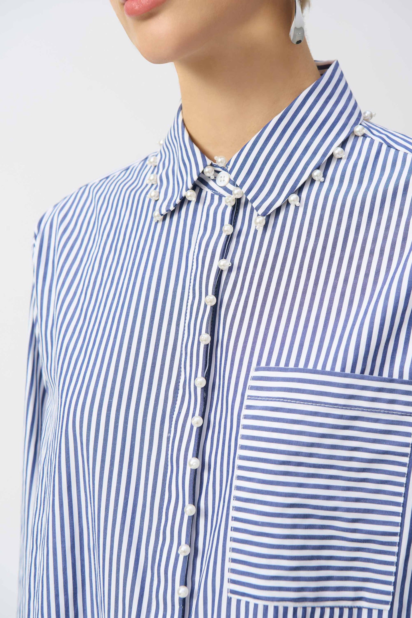 Joseph Ribkoff Stripe Cotton Shirt 251942