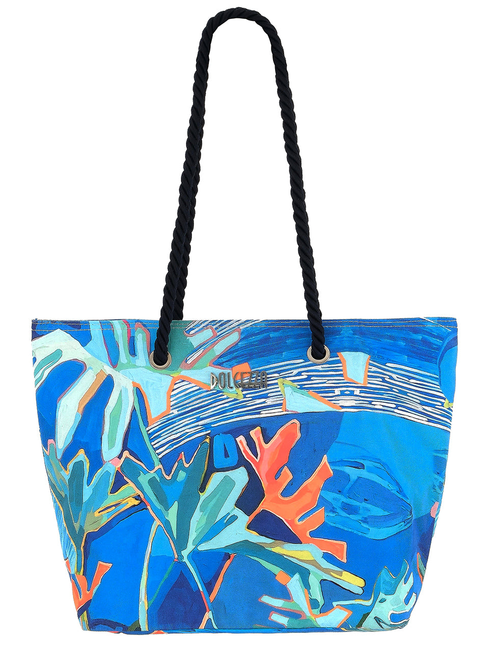 Dolcezza Royal/Orange Beach Bag 25957