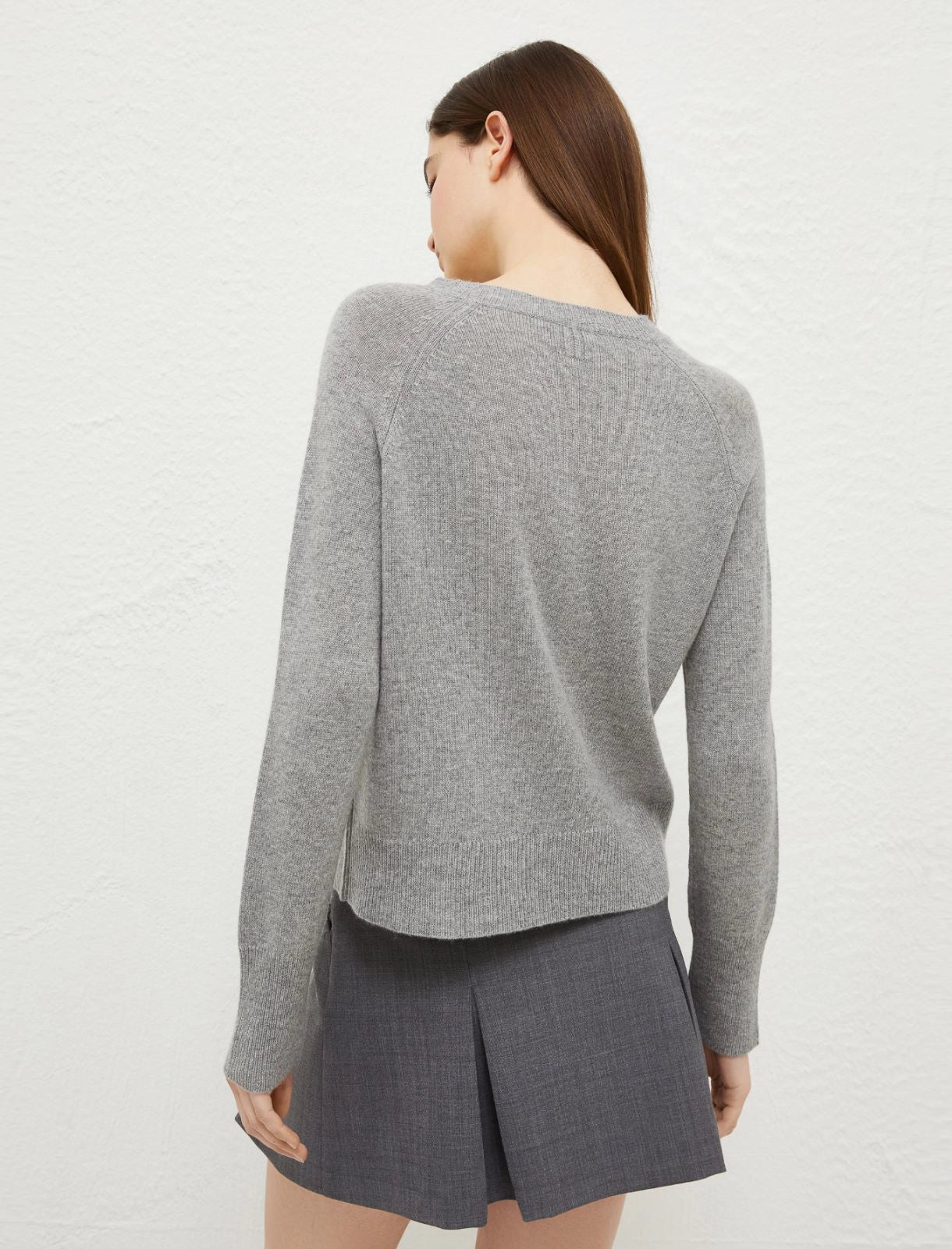 Marella Cutter Wool Cashmere Fitted Sweater