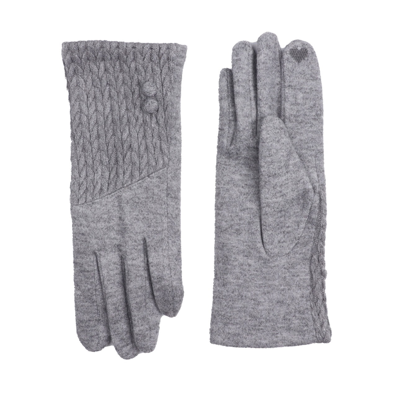 Zelly Knitted Detail Gloves 4003912