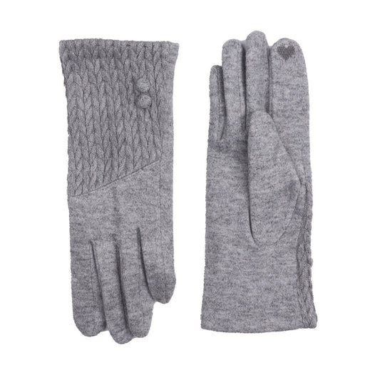 Zelly Knitted Detail Gloves 4003912