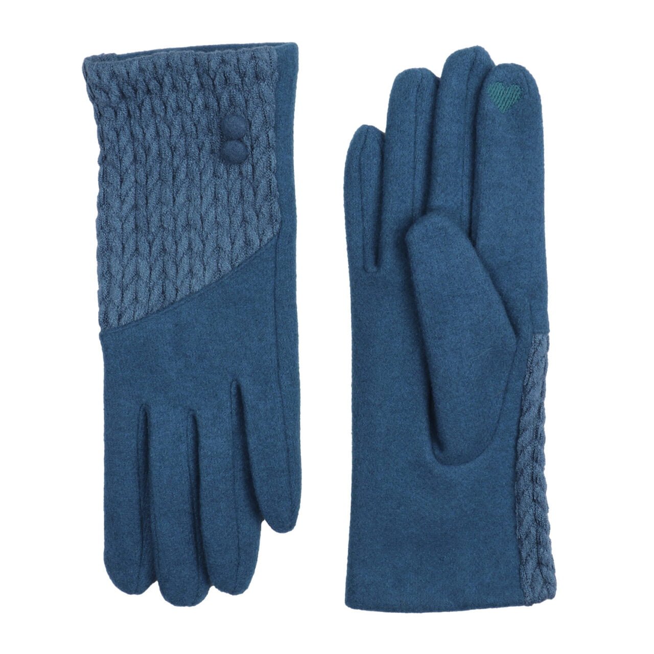 Zelly Knitted Detail Gloves 4003927