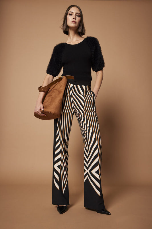 Arggido Print Palazzo Pants 48061