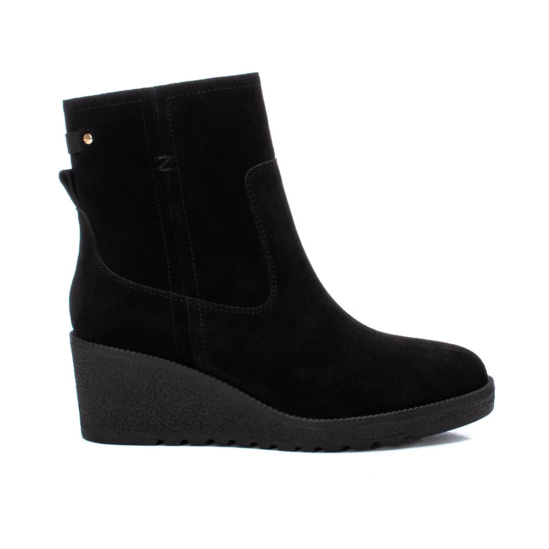 Carmela Suede Wedge Ankle Boot 161920 01