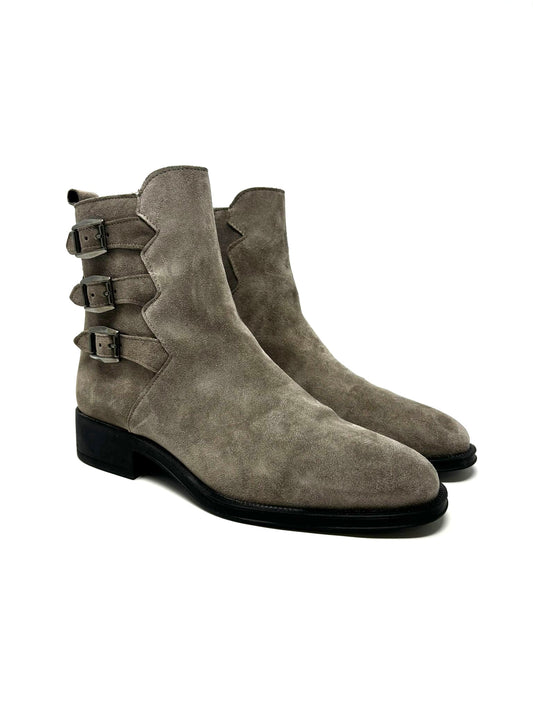 Alpe Suede Buckle Ankle Boot 5186.11.21