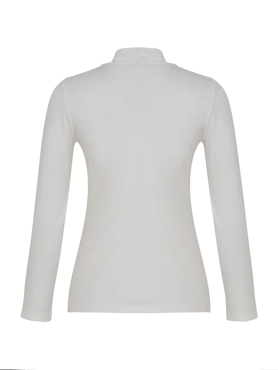 Turtle neck sales white shirt