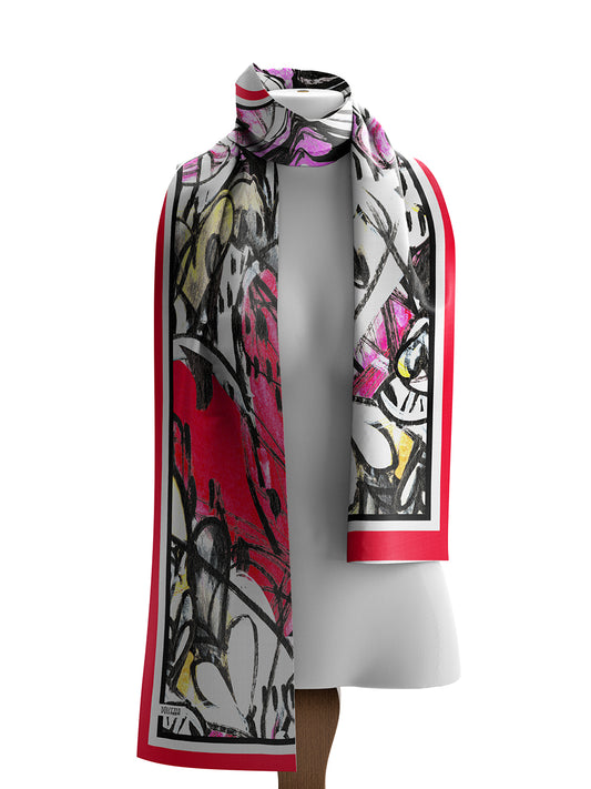 Dolcezza Heart Print Scarf 74901