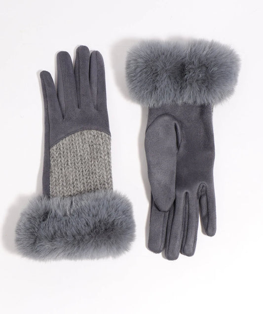 Pia Rossini Silver Grey Aria Glove