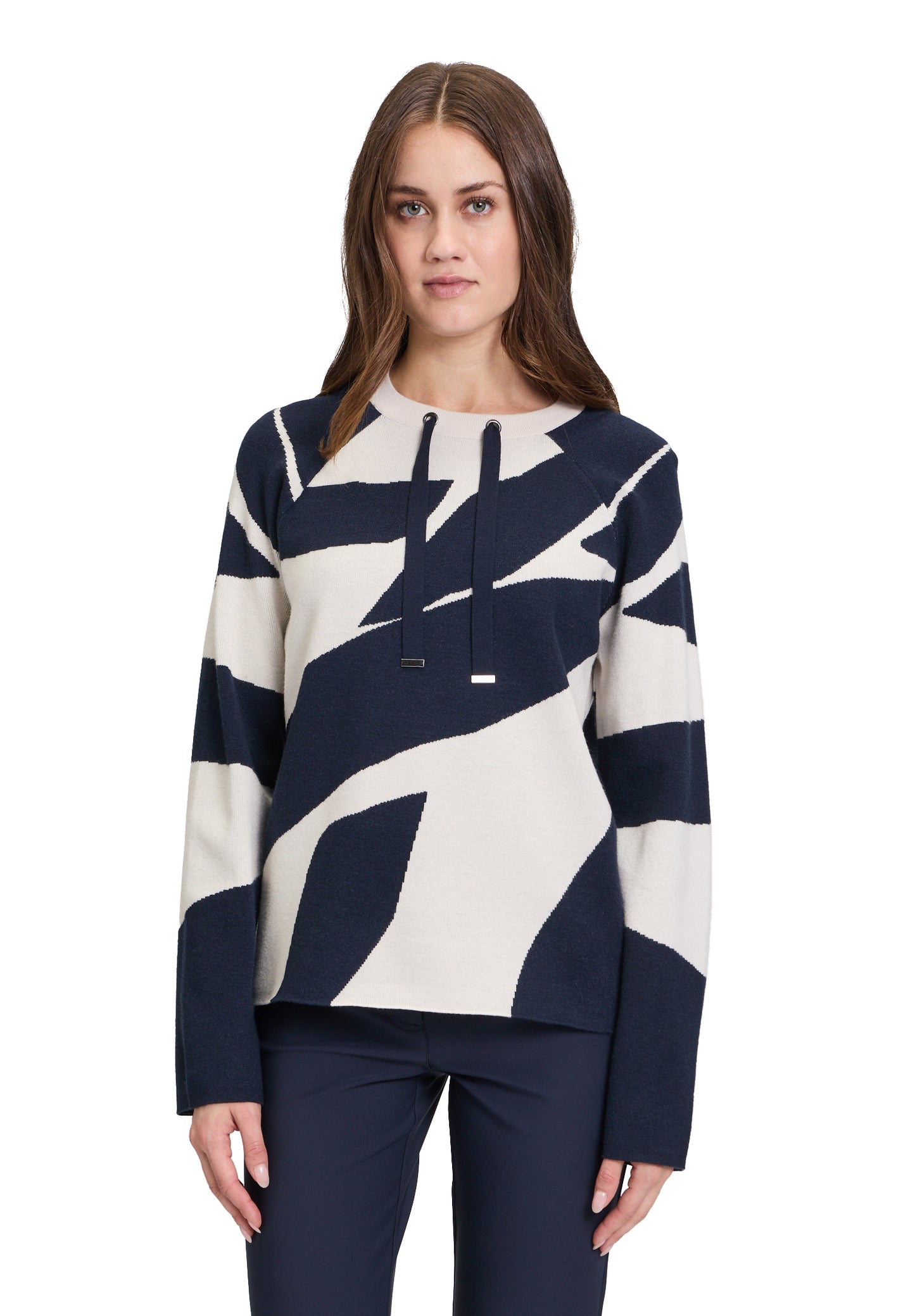 Betty Barclay Abstract Print Sweater 5125/1046