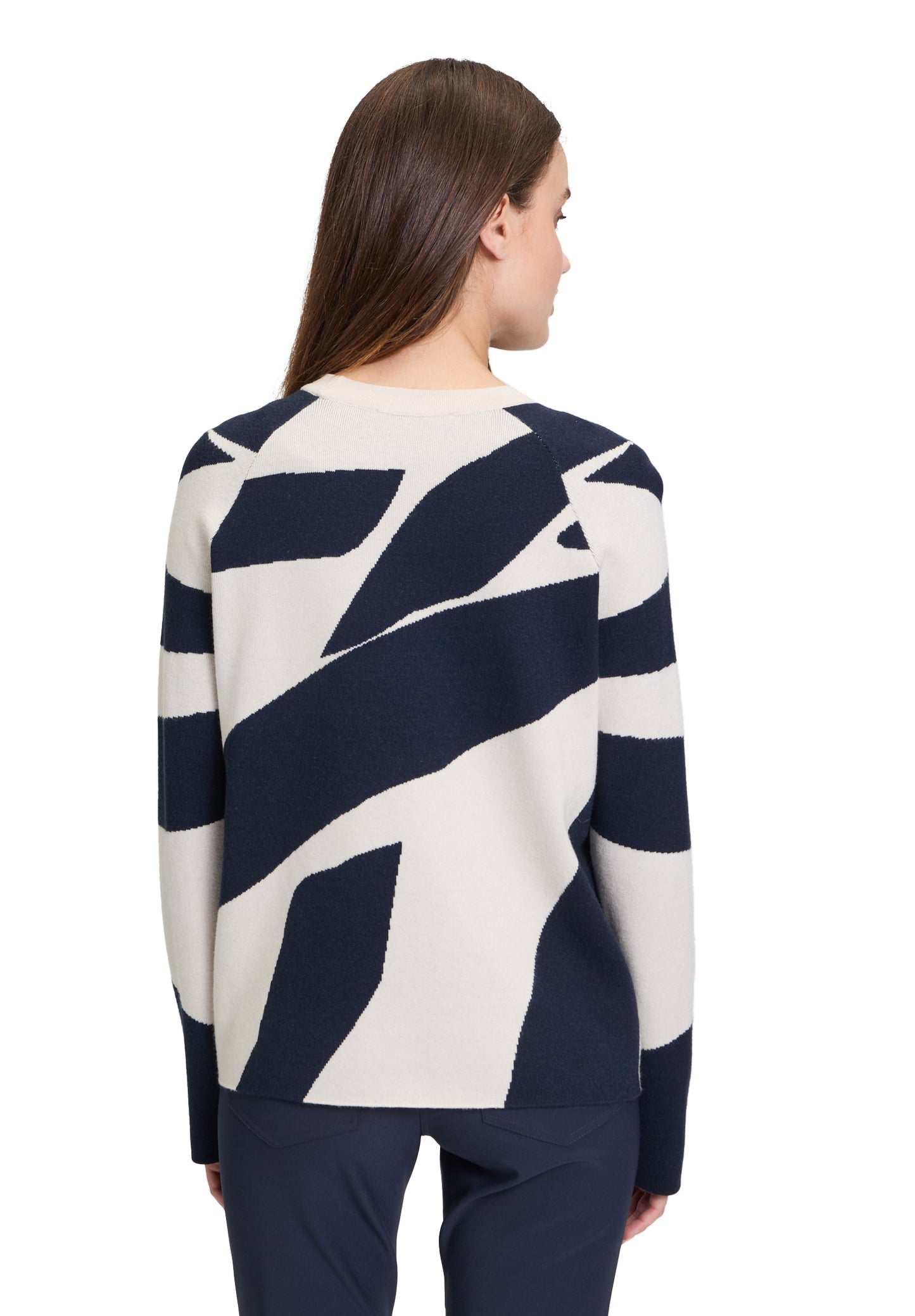 Betty Barclay Abstract Print Sweater 5125/1046