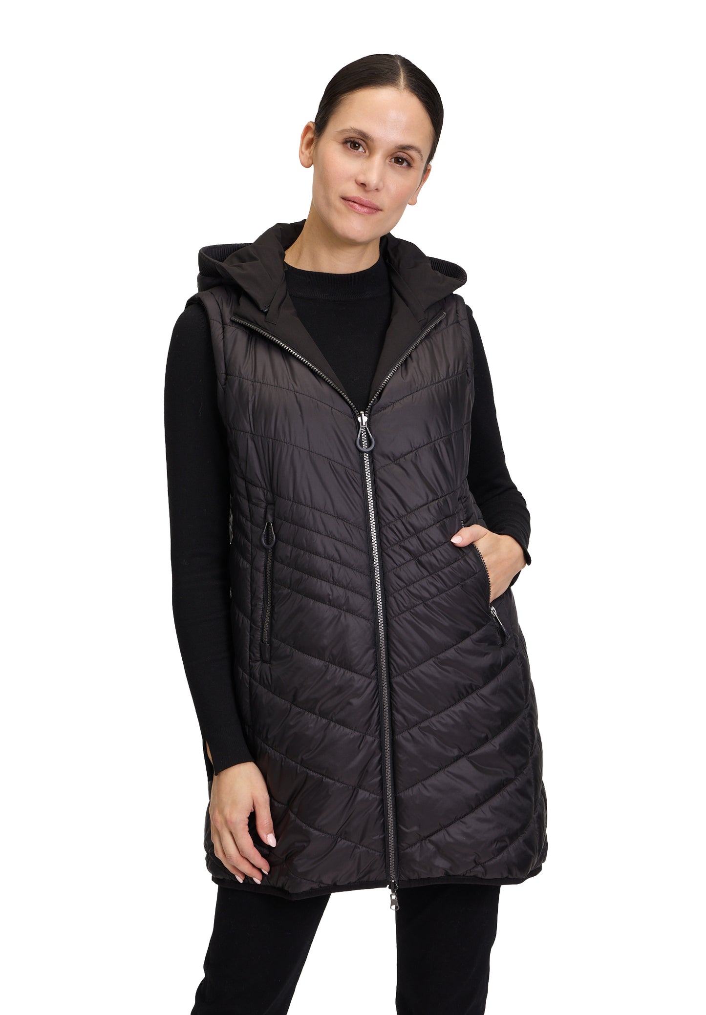 Betty Barclay Black Reversible Coat 7775/1547