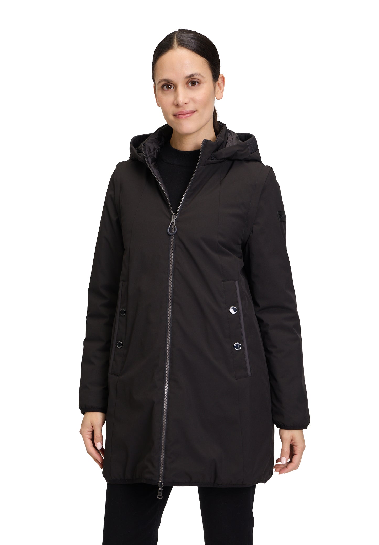 Betty Barclay Black Reversible Coat 7775/1547