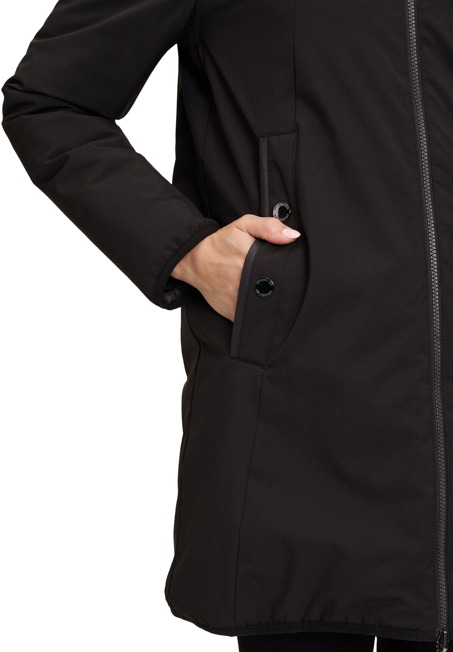 Betty Barclay Black Reversible Coat 7775/1547