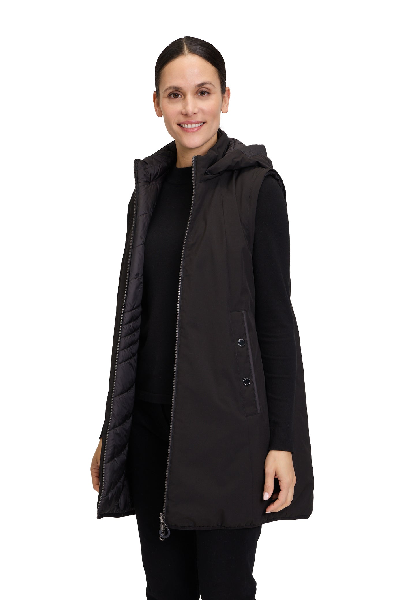 Betty Barclay Black Reversible Coat 7775/1547