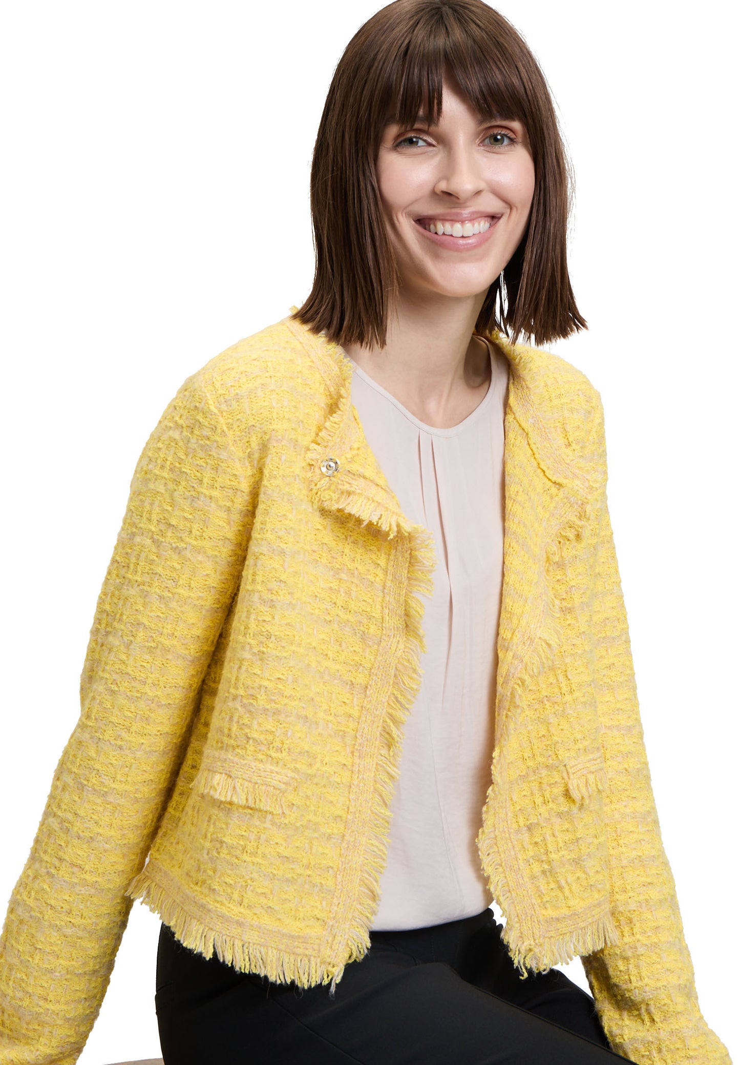 Betty Barclay Fringed Chanel Style Jacket 5209/1029