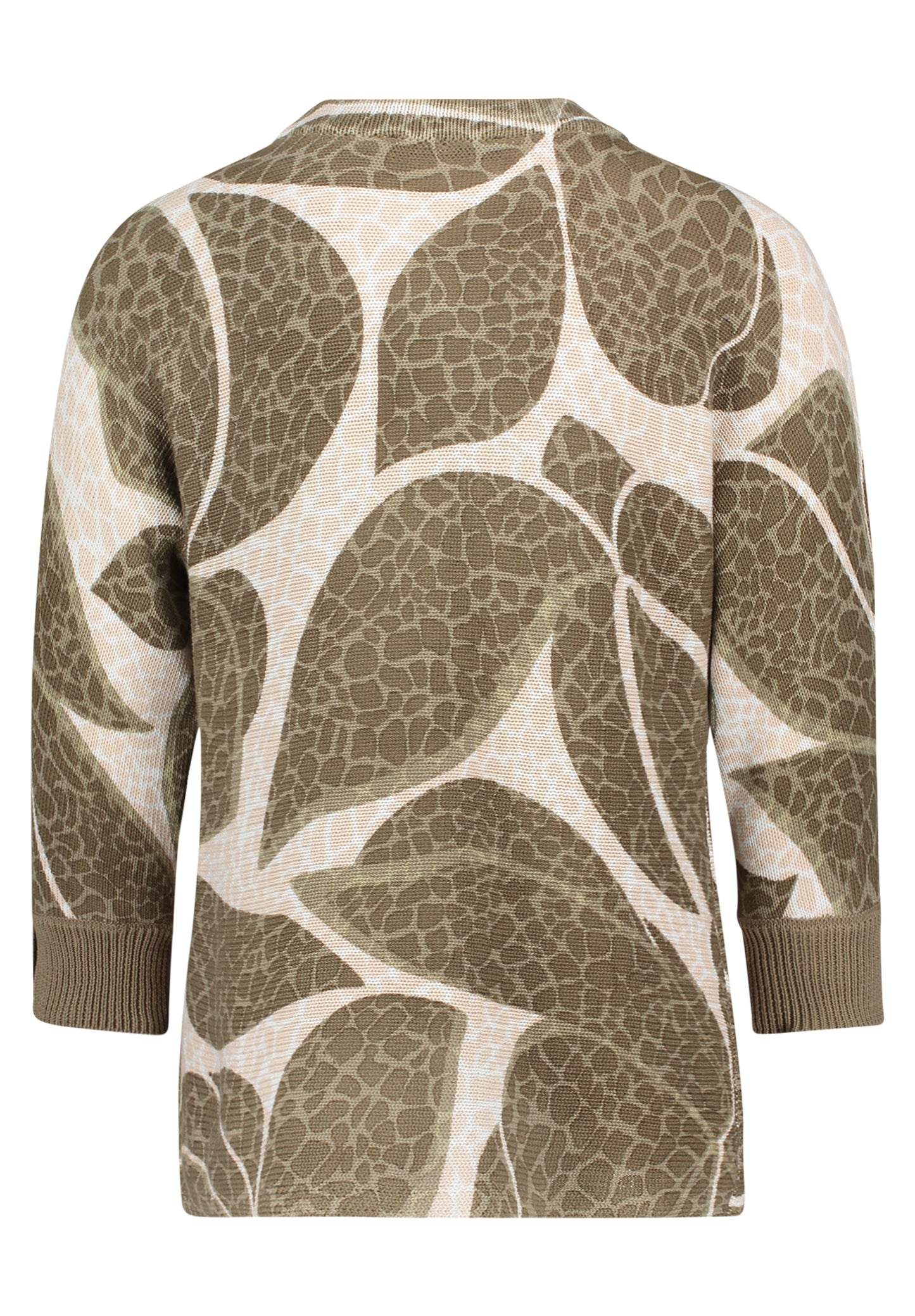 Betty Barclay Palm Print Sparkle Sweater 5235/1127