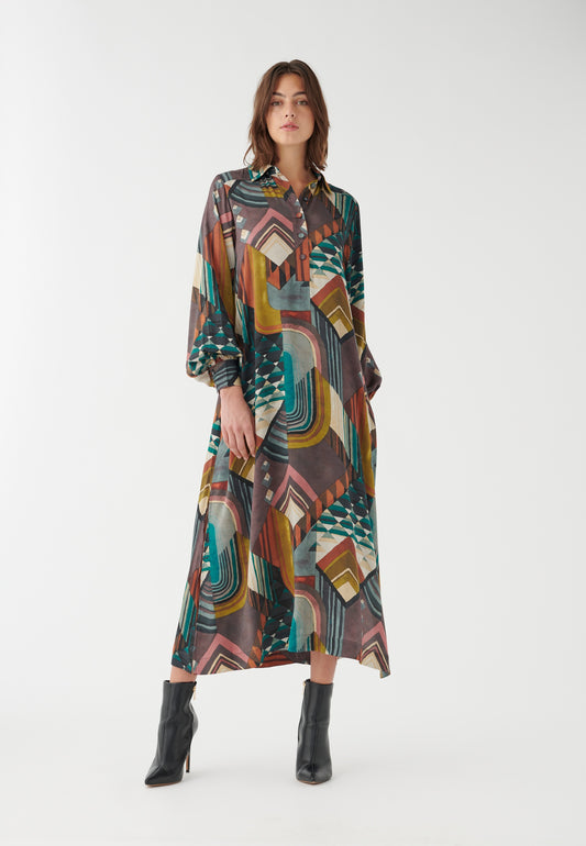 Dea Kudibal Houda Silk Dress in Porta