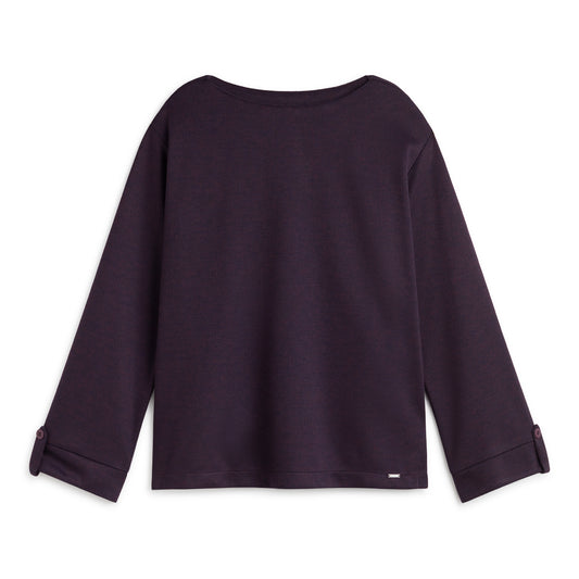 Paz Torras Rib Jersey Top I24951