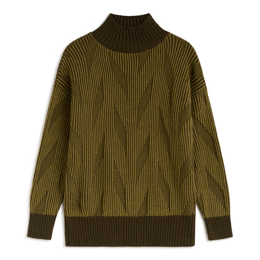Paz Torras Green/Lime Sweater I24981