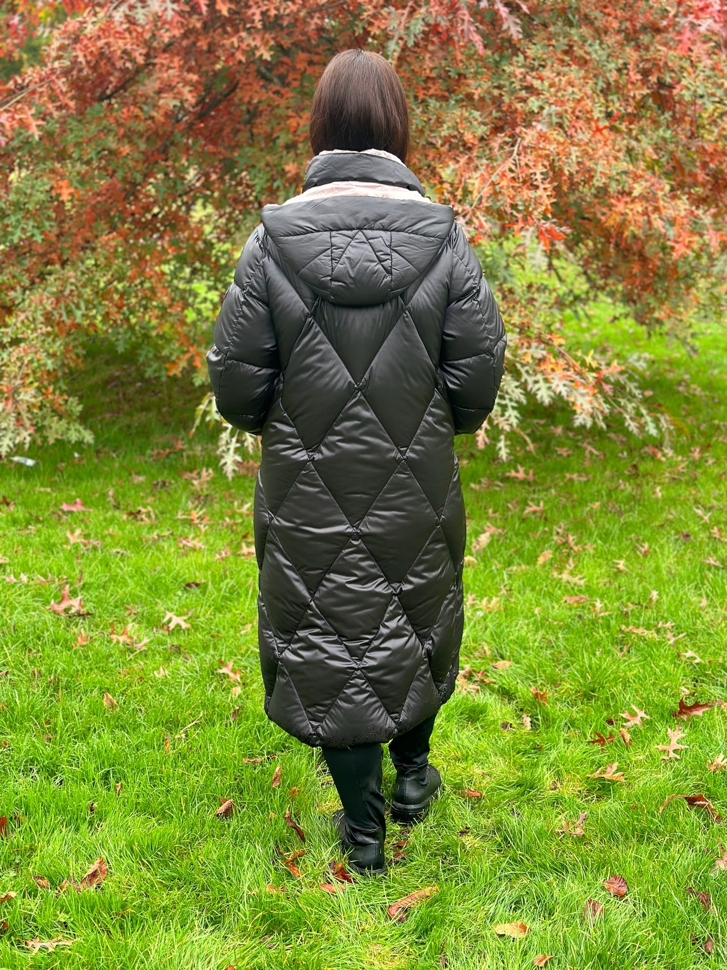 Frandsen Long Quilted Coat 967 580