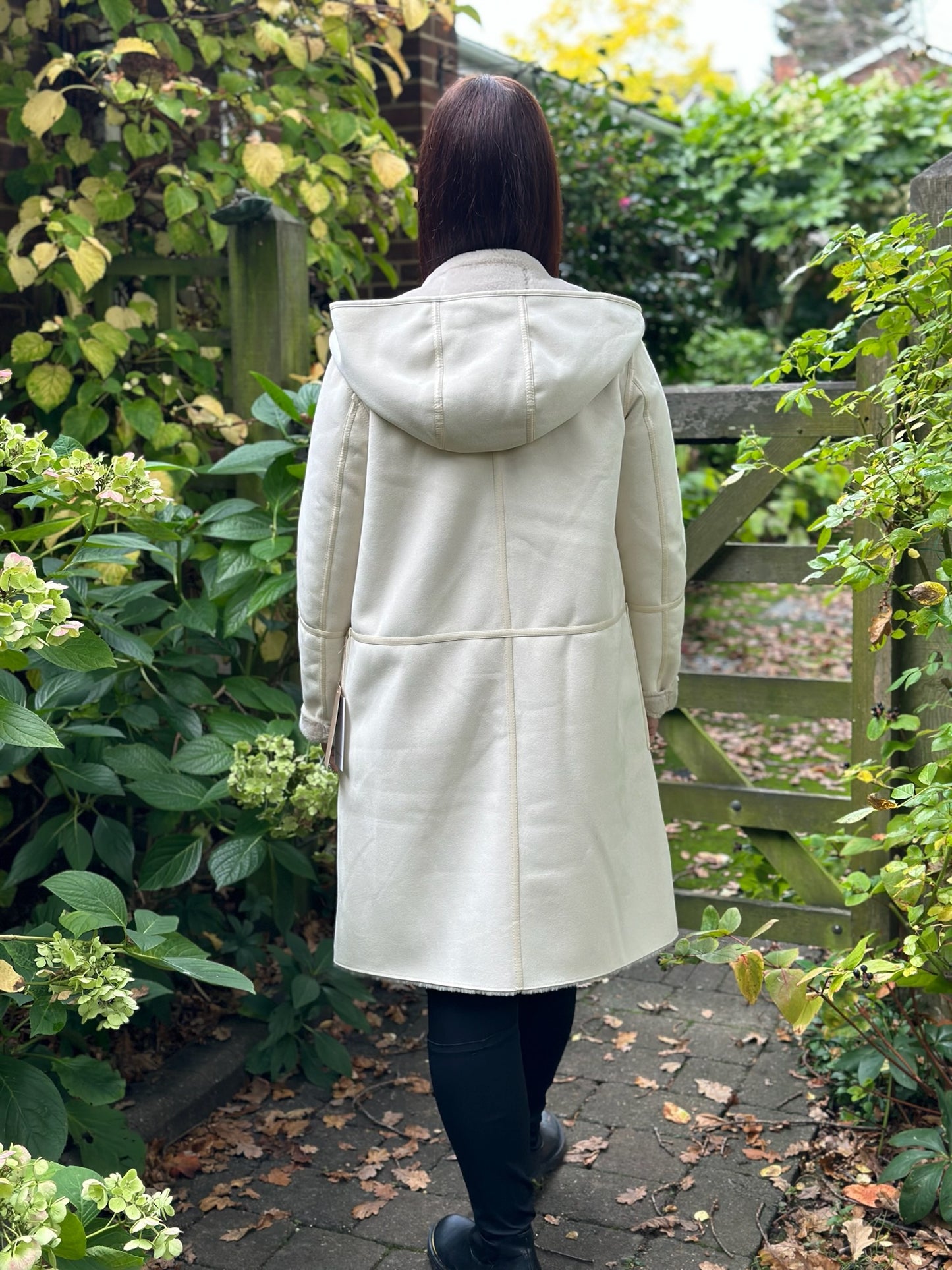 Rino & Pelle Reversible Hooded Coat Ova