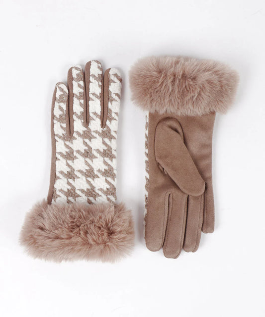 Pia Rossini Beige Kandi Glove