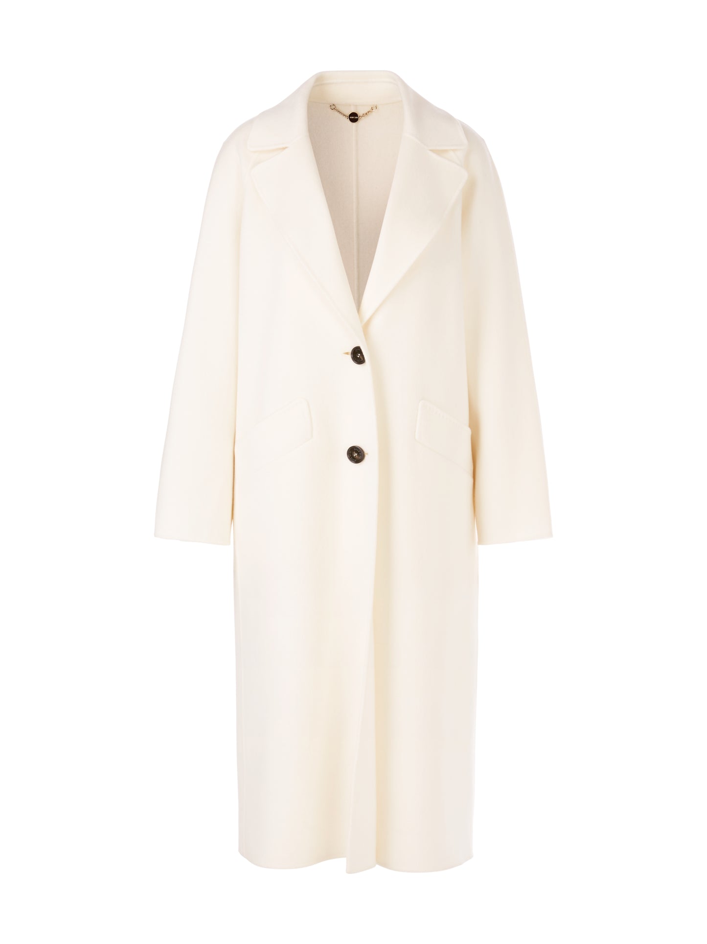 Marc Cain Collections Winter White Long Coat XC1109W33