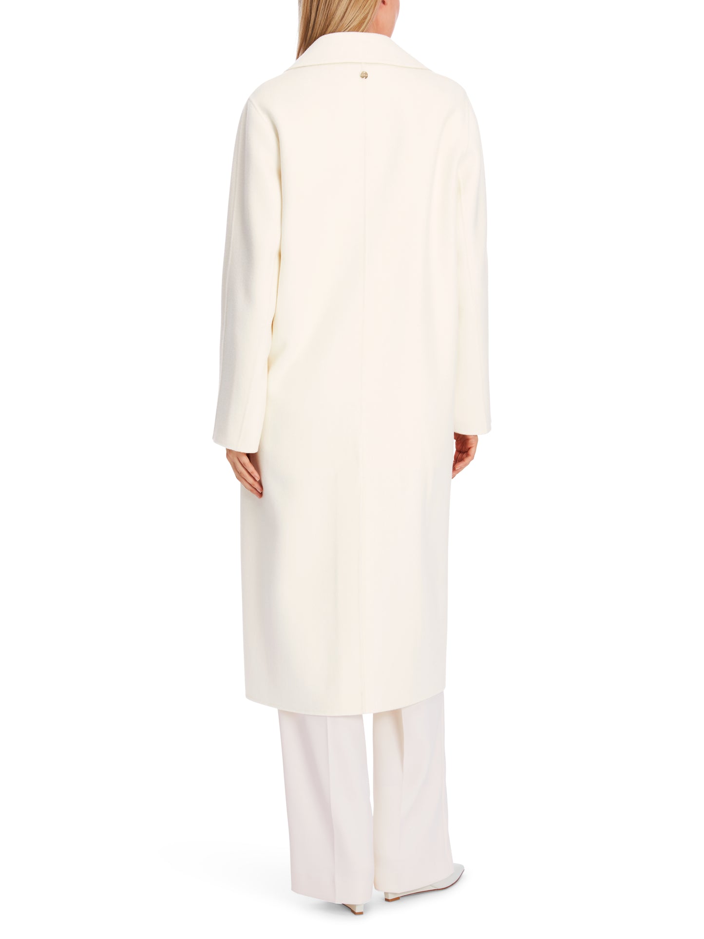 Marc Cain Collections Winter White Long Coat XC1109W33