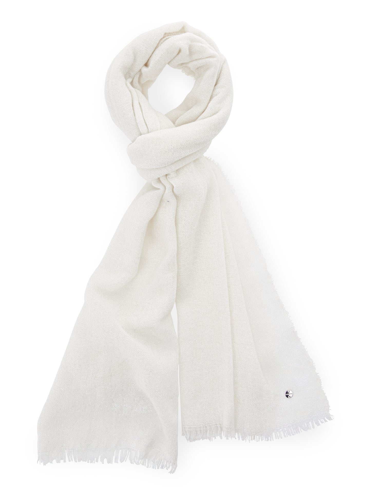 Marc Cain Collections Winter White Scarf  XCB413Z26