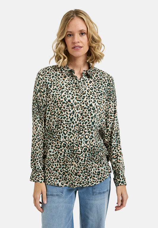 Milano Leopard Print Shirt 6324-3655