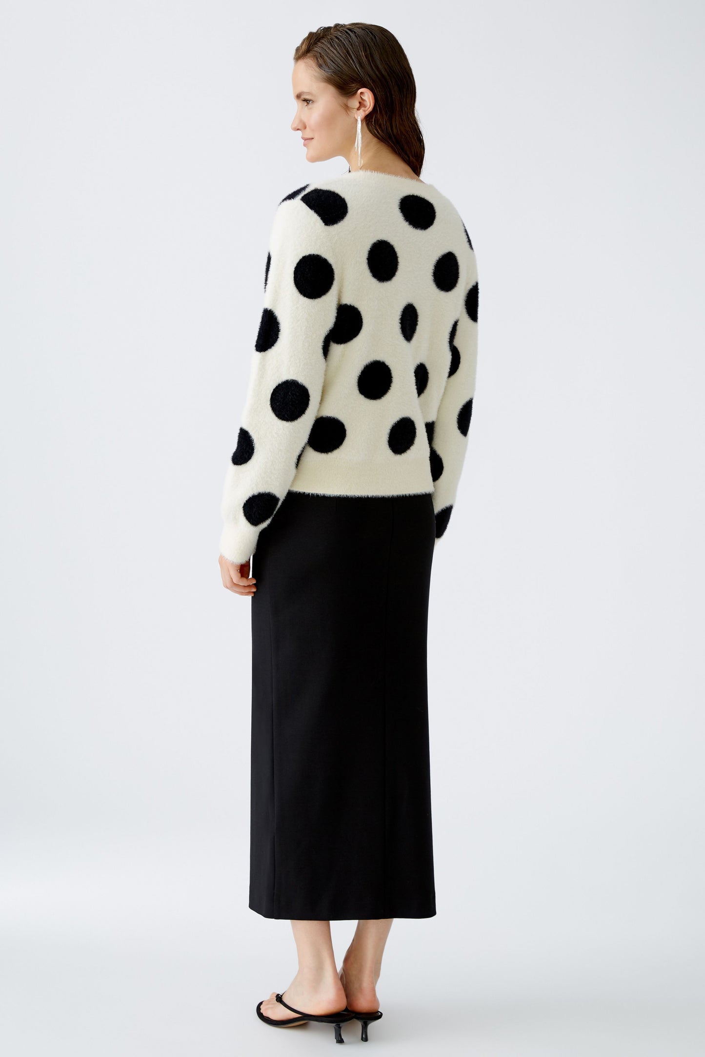 Oui Spot Sweater 90178