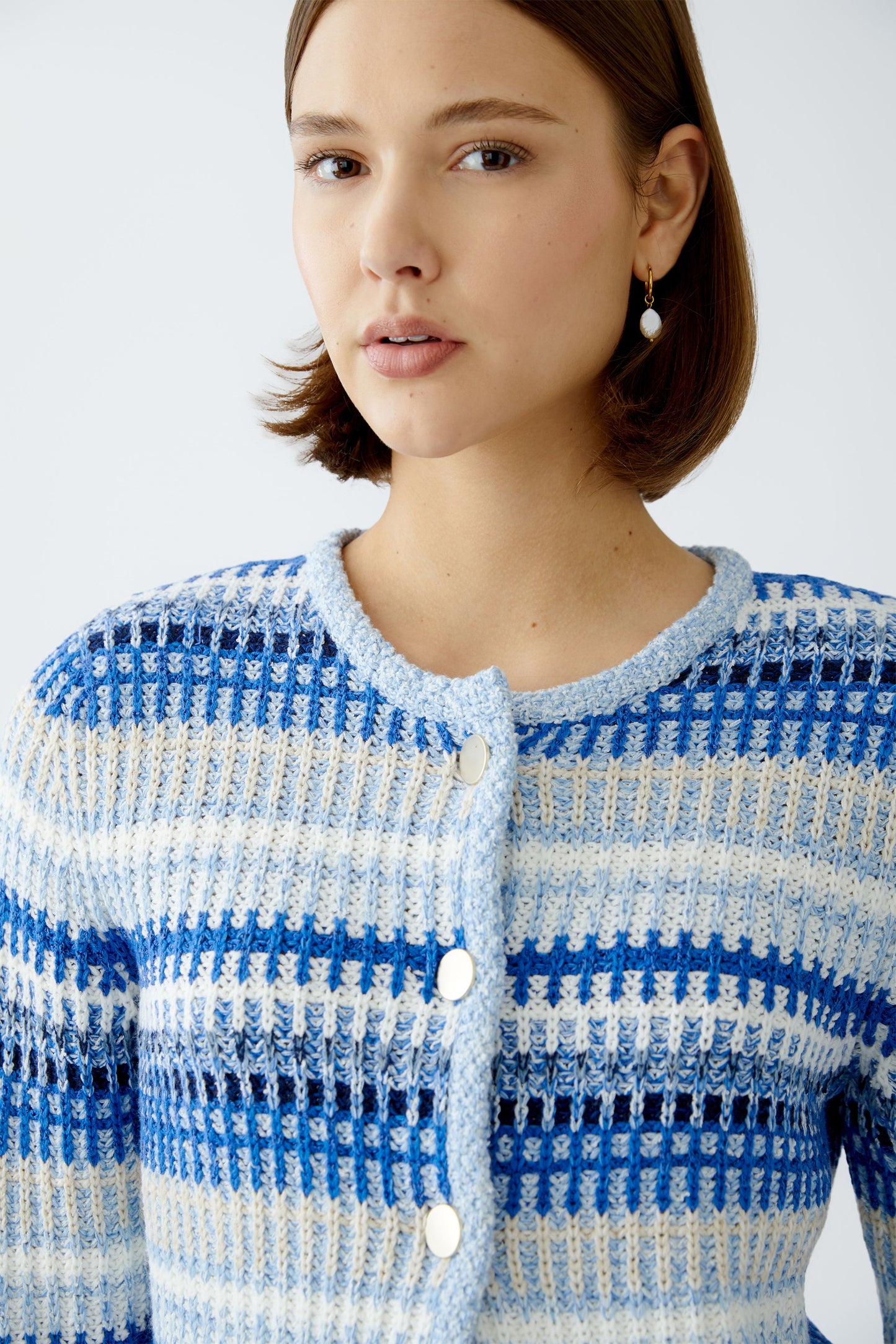 Oui Boucle Cardigan 91867