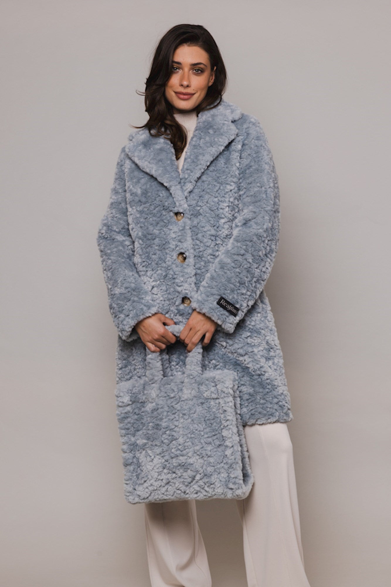 Rino and pelle on sale faux fur coat