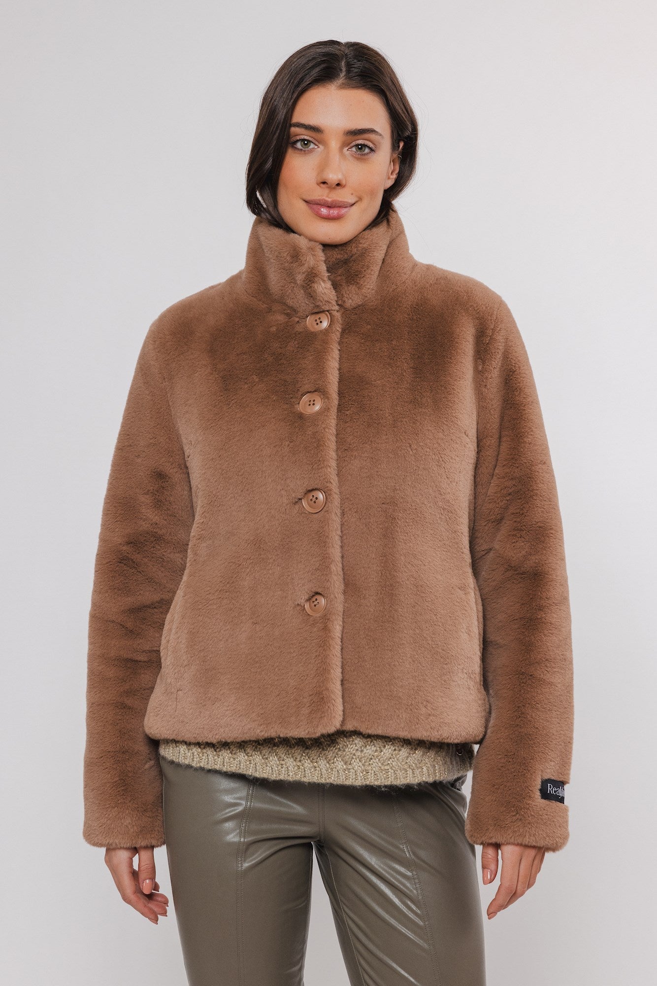 Rino & Pelle  Faux Fur Jacket Vie