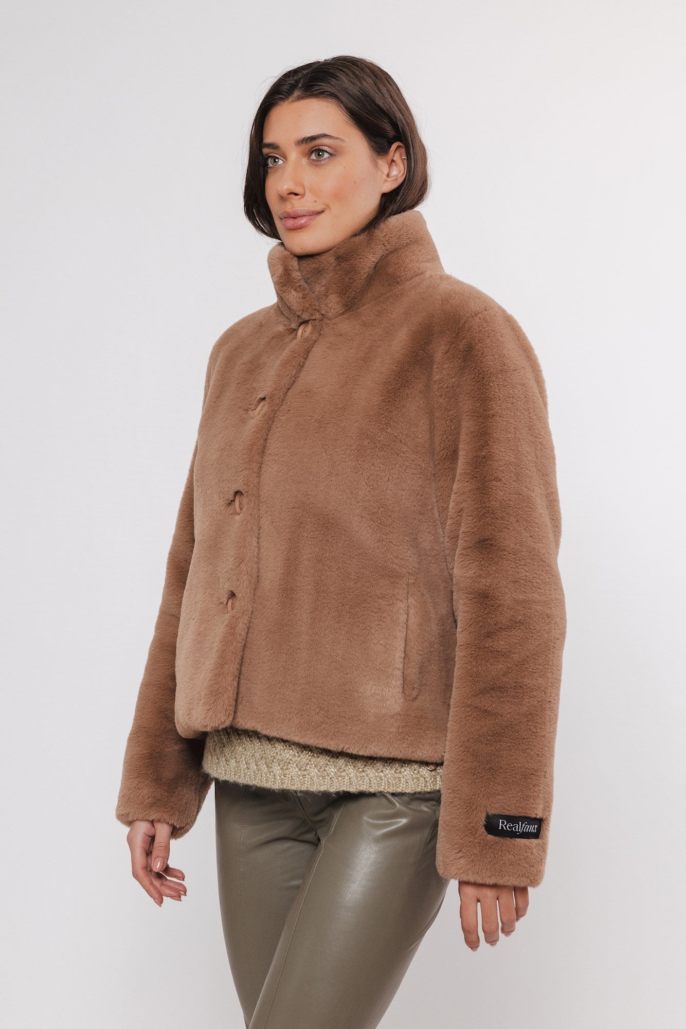 Rino & Pelle  Faux Fur Jacket Vie