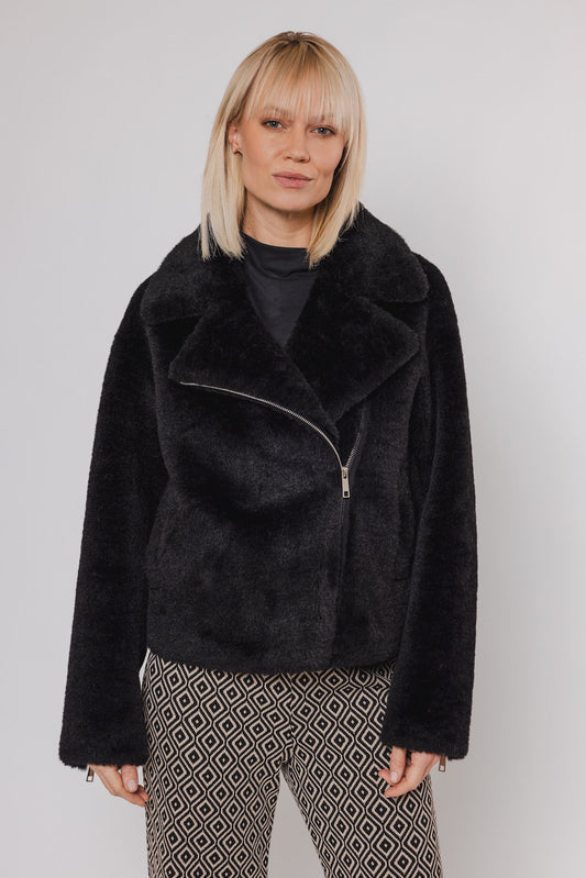 Rino & Pelle Faux Sheepskin Jacket Bailo