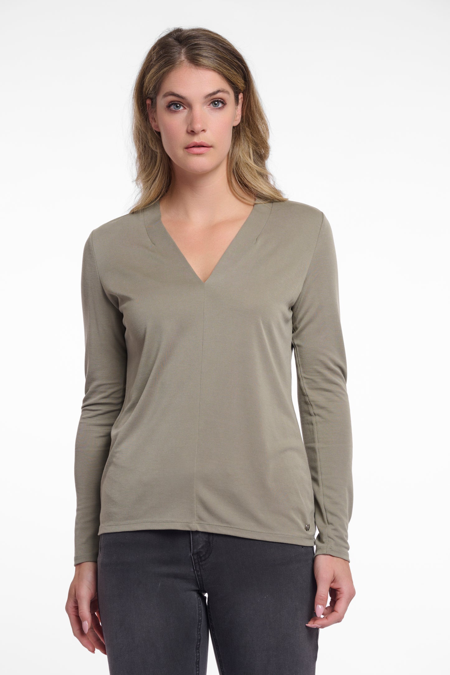 Rino & Pelle V Neck T-Shirt Cleo