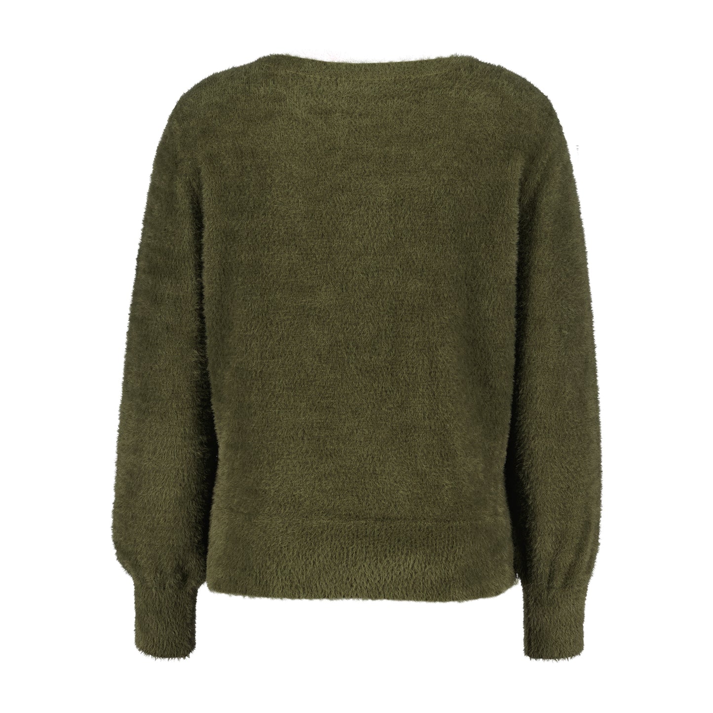 Red Button Bodi Army Green Fluffy Sweater SRB4342