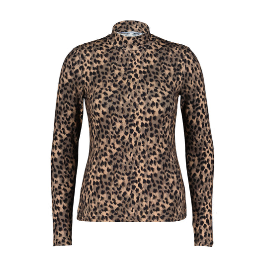 Red Button Mud Rolinde Leopard Top SRB4352