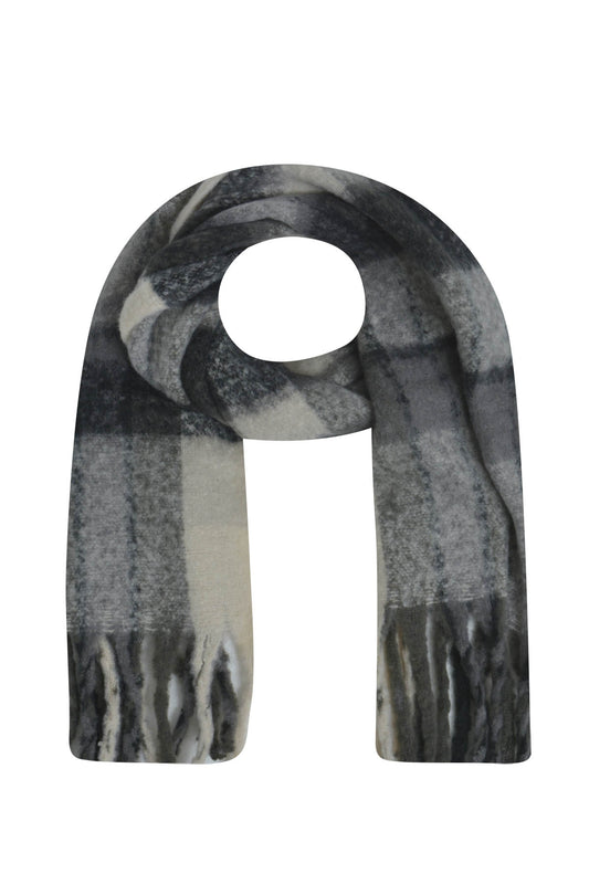 Smith & Soul Check Knit Scarf 0824-0860