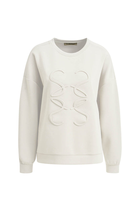 Smith & Soul Off White Scuba Sweatshirt 0924-0920