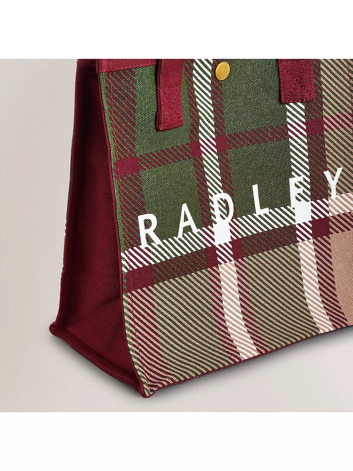 Radley Autumn Check Small Open Top Grab Bag C2553604