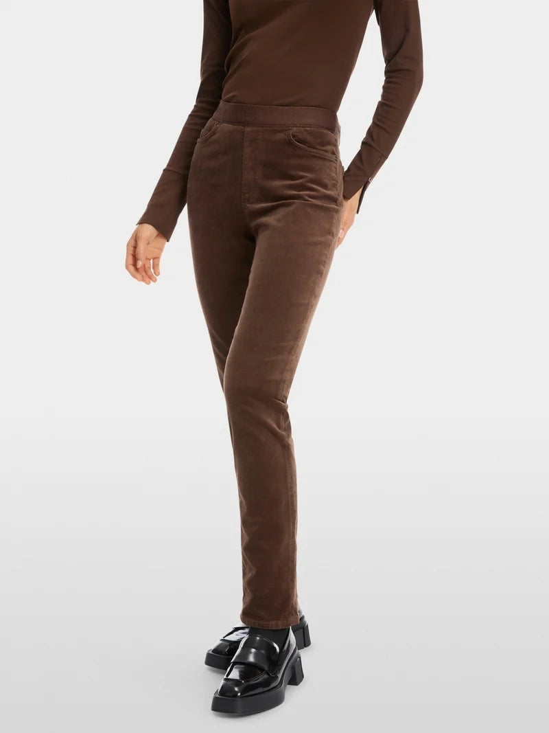 Marc Cain Collections Velvet Pull On Trousers XC8131W48