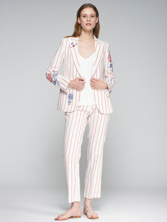 Vilagallo Embroidered Blazer 32200