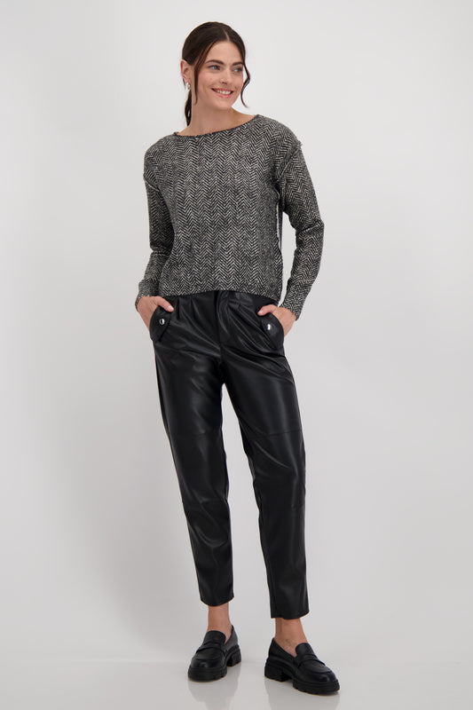 Monari Sequin & Metallic Sweater 807822