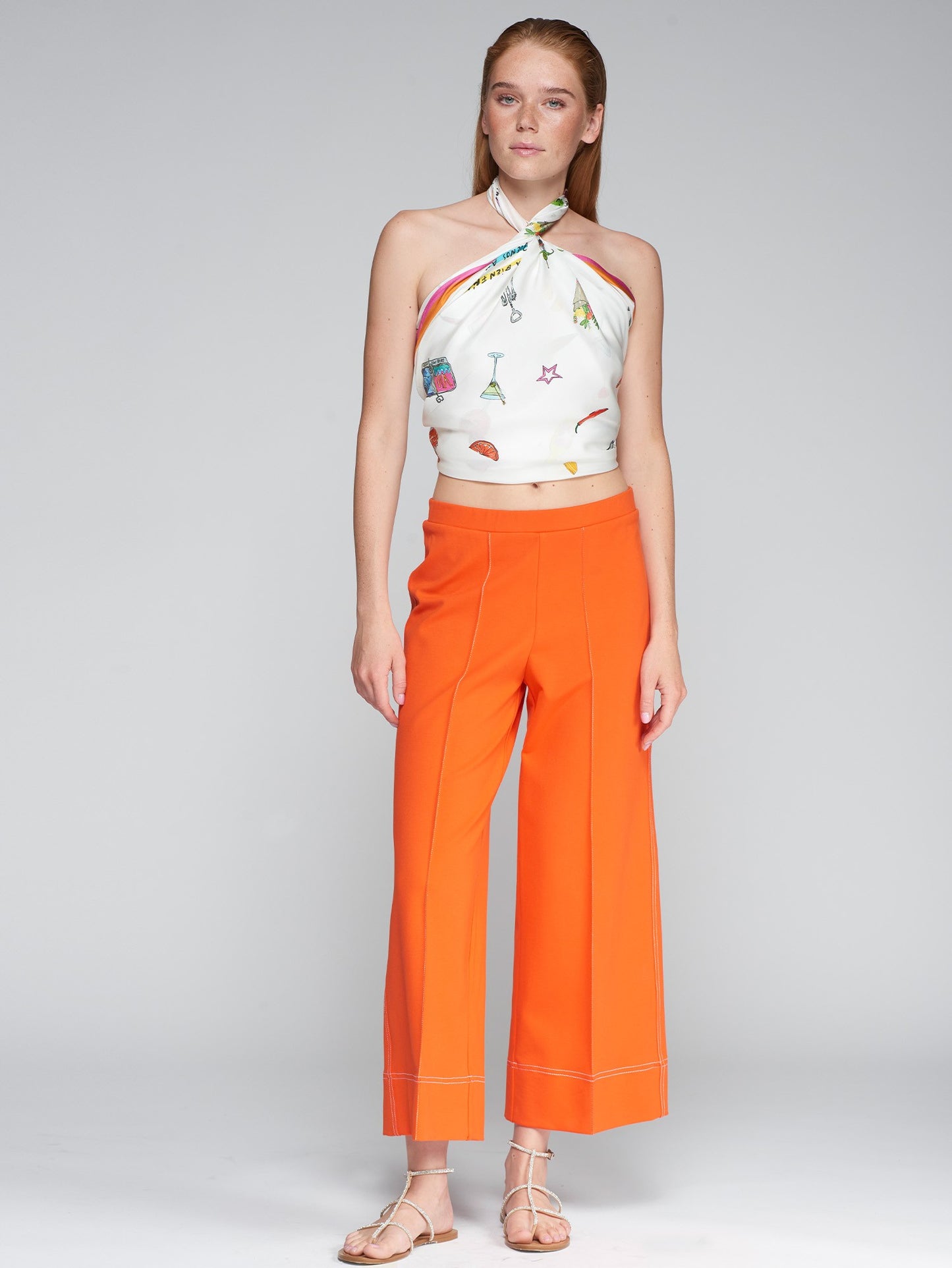 Vilagallo Crop Trousers 32213